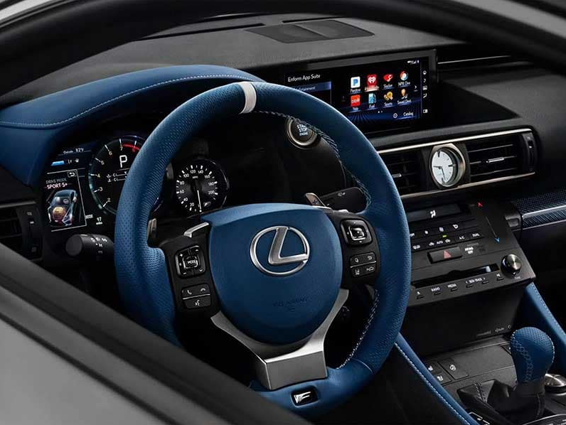 New 2022 Lexus RC Interior