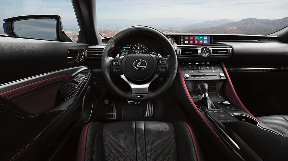 New 2022 Lexus RC Interior