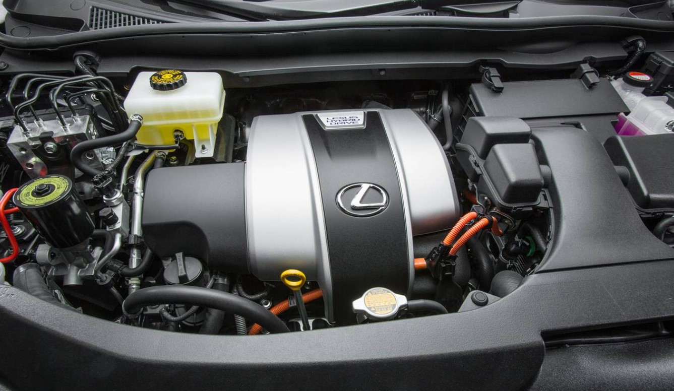 2023 Lexus RX 450h F Sport Spy Shots Engine