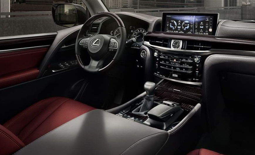 New 2022 Lexus LX Interior